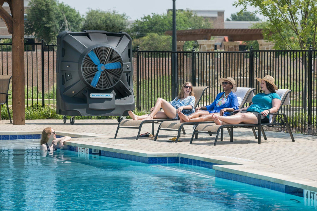 What is the difference between a swamp cooler and an evaporative cooler?