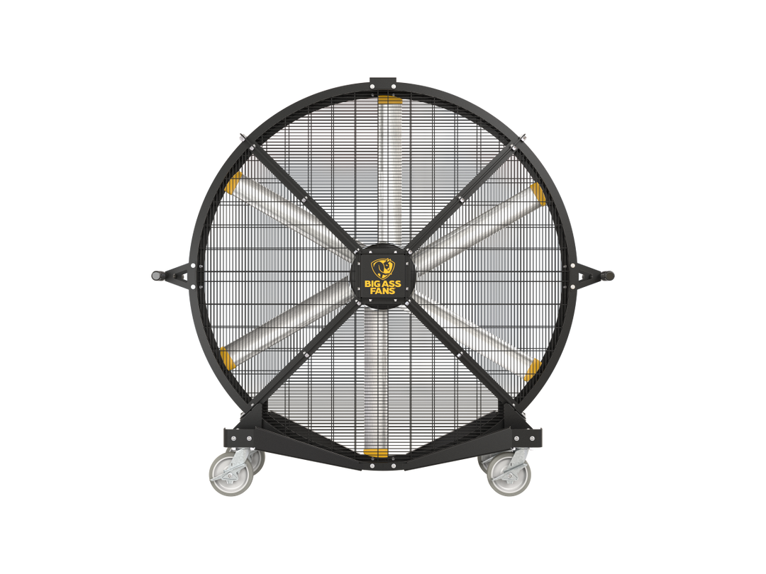 BlackJack by Big Ass Fans – Portable, Powerful Cooling Fan for Large Spaces, Perfect for Events, Warehouses, and Industrial Use.